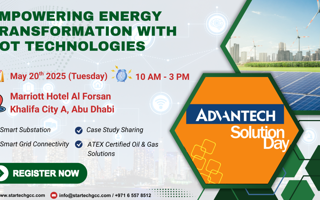 Advantech Solution Day 2025 in Abu Dhabi – Empowering Energy Transformation with IIoT Technologies