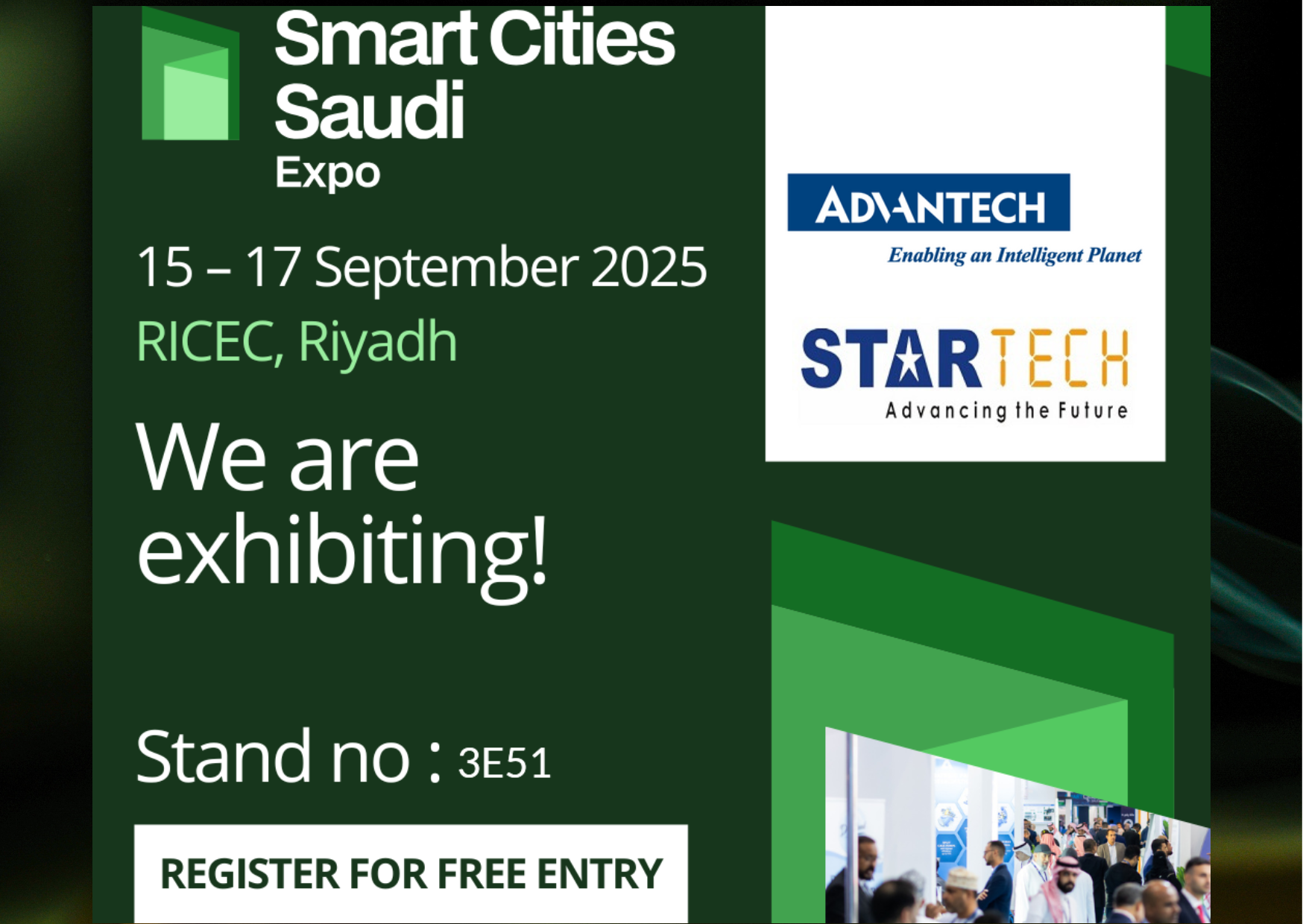 Smart Cities Saudi Expo 2025 | Top IoT & Networking Innovations by Startech FZE & Advantech
